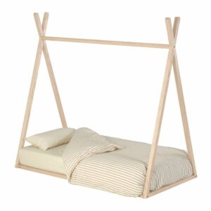 Detská posteľ z jaseňového dreva Kave Home Maralis Teepee