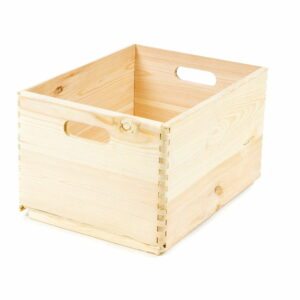 Úložný box z borovicového dreva Compactor Custom