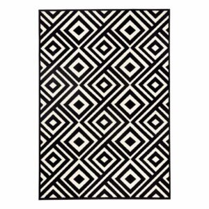 Čierno-biely koberec Zala Living Art