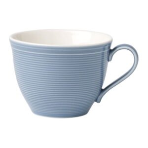 Bielo-modrá porcelánová šálka na kávu Villeroy & Boch Like Color Loop