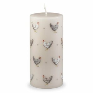 Béžová veľkonočná sviečka Unipar Cute Hens