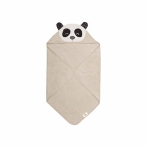Béžový detský uterák z froté bavlny Södahl Panda