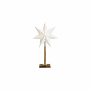 Bielo-hnedá svetelná dekorácia s vianočným motívom Solvalla – Markslöjd