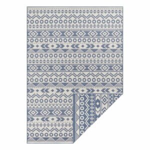 Modro-biely vonkajší koberec Ragami Roma