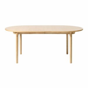 Rozkladací jedálenský stôl v dekore duba 100x190 cm Carno – Unique Furniture