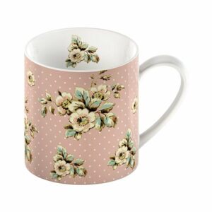 Ružový porcelánový hrnček Creative Tops Cottage Flower