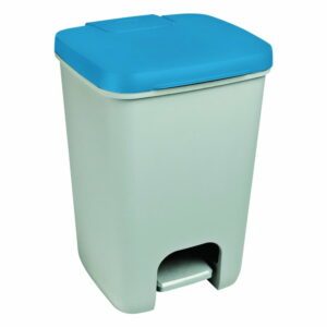 Sivo-modrý odpadkový kôš Curver Essentials