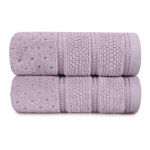 Súprava 2 fialových bavlnených uterákov Foutastic Arella