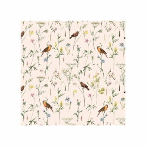 Tapeta 100x280 cm Meadow with Birds – Dekornik